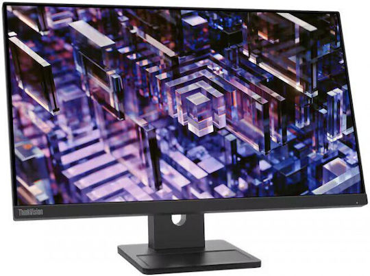 Lenovo ThinkVision E24q-30 IPS Monitor 23.8" QHD 2560x1440 vue 3