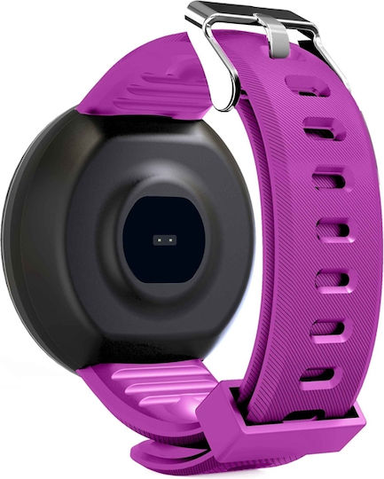 D18 Smartwatch with Heart Rate Monitor (Purple) view 2