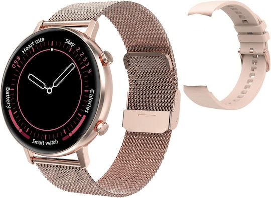 BeFIT PRO Smartwatch with Heart Rate Monitor (Gold) view 2