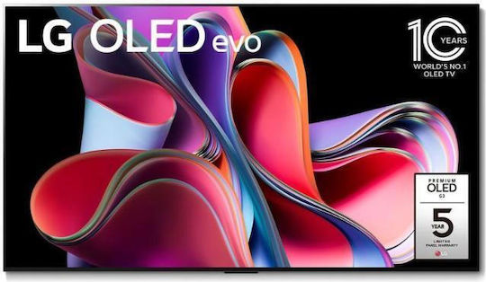 LG Smart Television 55" 4K UHD OLED OLED55G33LA HDR (2023) view 1