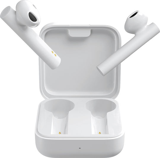 Xiaomi Mi True Wireless Earphones 2 Basic Earbud Bluetooth Handsfree with Sweat Resistance and Charging Case White view 5