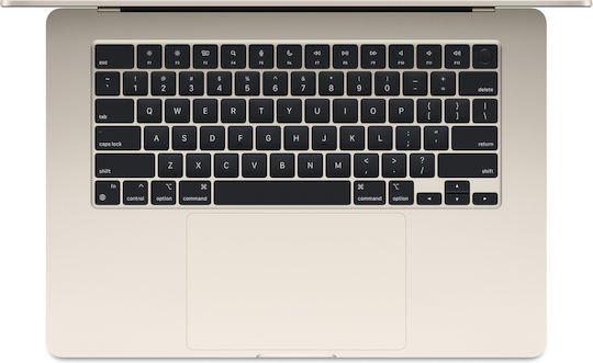 Apple MacBook Air 15" (2023) 15.3" Retina Display (M2-8‑core/8GB/256GB SSD) Starlight (UK Keyboard) view 2