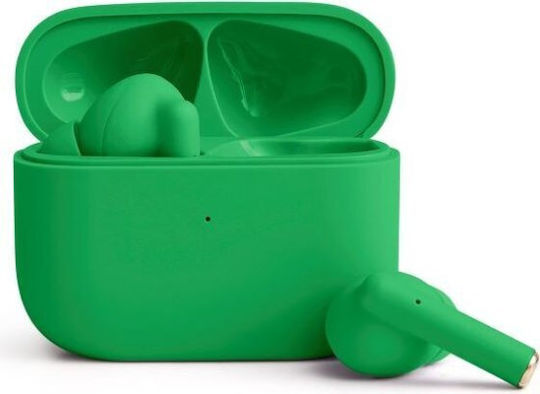 Colorum In-ear Bluetooth Handsfree Earphones with Charging Case Green view 2