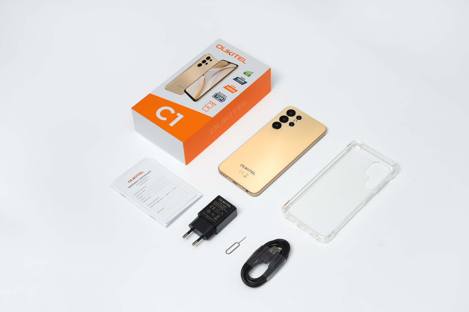 Oukitel C1 Dual SIM (4/128GB) Blue view 7