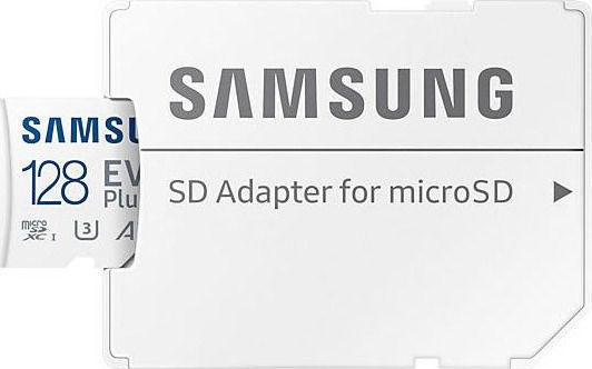 Samsung Evo Plus (2021) microSDXC 128GB U3 V30 A2 UHS-I 130MB/s with Adapter view 3