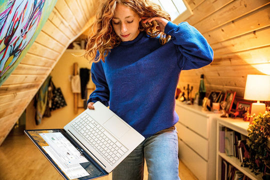 HP Chromebook 15a-na0002nw 15.6" FHD (Celeron-N4500/8GB/128GB Flash Storage/Chrome OS) (US Keyboard) vue 5