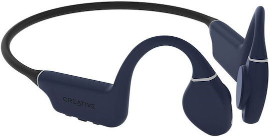 Creative Outlier Free Pro+ Bone Conduction Bluetooth Handsfree Earphones with Sweat Resistance Midnight Blue / Matte Black vista 4