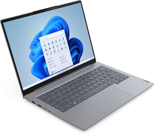 Lenovo ThinkBook 14 G7 ARP 14" IPS FHD+ (Ryzen 7-7735HS/16GB/512GB SSD/No OS) Arctic Grey (UK Keyboard) view 2