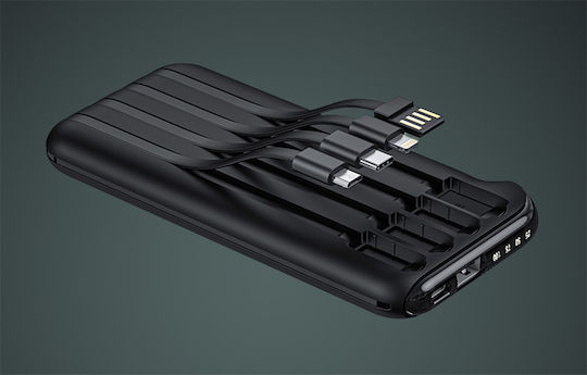 Vipfan F10 Power Bank 10000mAh with USB-A Port Black view 5