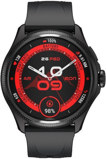 Mobvoi TicWatch Pro 5 Enduro Stainless Steel Waterproof with Heart Rate Monitor (Black) view 4