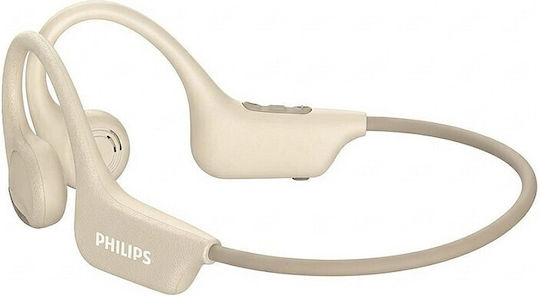 Philips TAA1708BK Open Ear Bluetooth Handsfree Earphones with Sweat Resistance Beige view 1