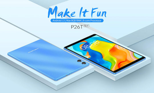 Teclast P26T 10.1" Tablet (4GB/64GB) Blue view 2