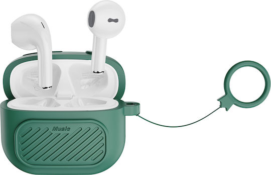 XO X26 In-ear Bluetooth Handsfree Earphones with Charging Case Green view 3