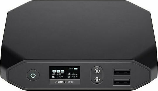 Omnicharge Omni20+ Power Bank 20400mAh with 3 USB-A Ports and USB-C Port Quick Charge 3.0 Black vista 5
