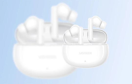 Ugreen WS205 HiTune Hybrid In-ear Bluetooth Handsfree Earphones with Sweat Resistance and Charging Case White view 6