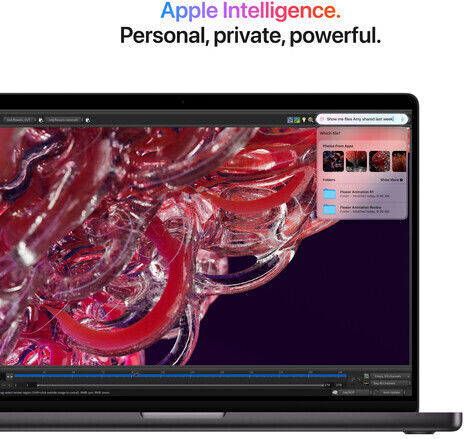 Apple MacBook Pro 14" (2024) 14.2" Retina Display 120Hz (M4-Max 16‑core/64GB/1TB SSD) Space Black (GR Keyboard) vue 4