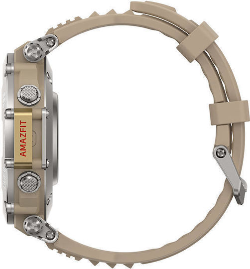 Amazfit T-Rex Ultra Waterproof Smartwatch with Heart Rate Monitor (Sahara) view 5