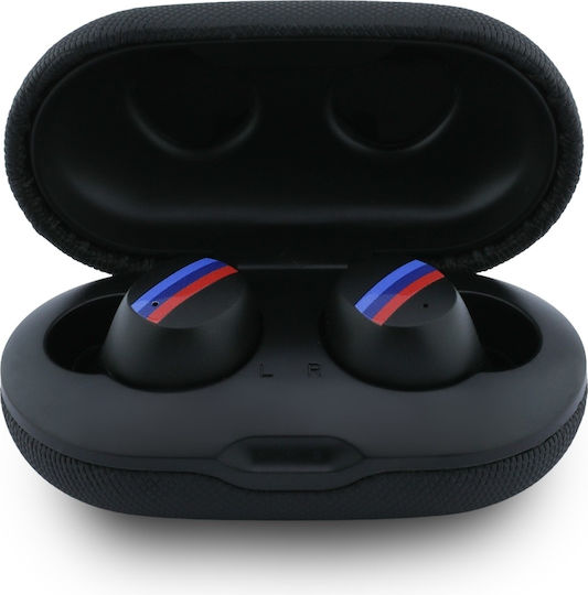 BMW Earbud / In-ear Bluetooth Handsfree Headphones with Sweat Resistance and Charging Case Black view 1