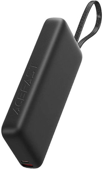 Acefast M22 Power Bank 20000mAh with USB-A Port and USB-C Port Power Delivery Black view 3