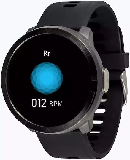 Watchmark WM18 Smartwatch with Heart Rate Monitor (Black) view 2