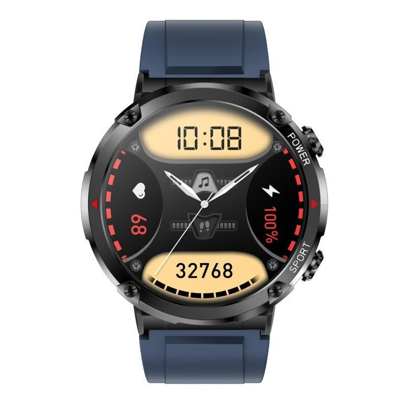 Gravity Zegarek Meski Smartwatch Gravity Gt21-5 Bk Bu Bk vue 2