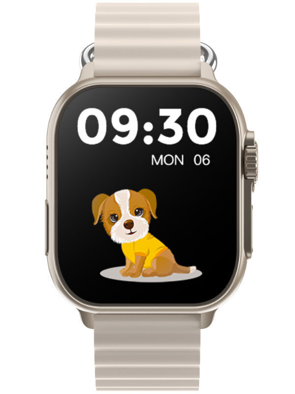 Rubicon RNCF17 42mm Smartwatch with Heart Rate Monitor (Beige)