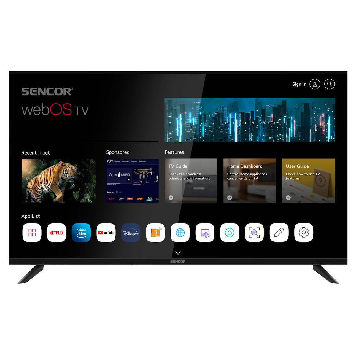 Sencor Smart Television 40" Full HD LED SLE 40FS811B HDR (2025) view 1