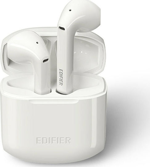 Edifier TWS200 Earbud Bluetooth Handsfree Earphones with Sweat Resistance and Charging Case White view 4