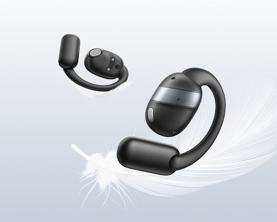 Joyroom JR-OE4 Open Ear Bluetooth Handsfree Earphones with Sweat Resistance and Charging Case Black view 4