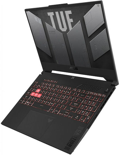 Asus TUF Gaming A15 FA507NVR-LP017W 15.6" FHD 144Hz (Ryzen 7-7435HS/16GB/512GB SSD/GeForce RTX 4060/W11 Home) Mecha Gray (US Keyboard) view 4