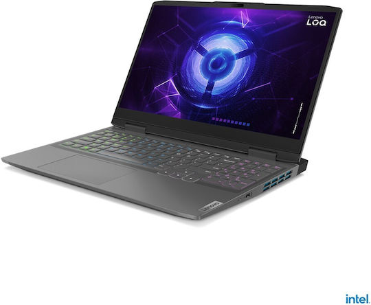 Lenovo LOQ 15IRH8 15.6" IPS FHD 144Hz (i5-12450H/16GB/512GB SSD/GeForce RTX 4050/No OS) Storm Grey (US Keyboard) view 9