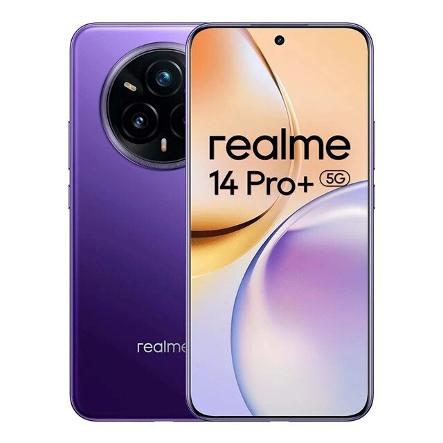 Realme 14 Pro+ 5G Dual SIM (12GB/512GB) Purple view 1