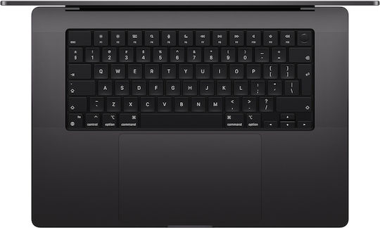 Apple MacBook Pro 16" (2024) 16.2" Retina Display 120Hz (M4-Max 14‑core/36GB/1TB SSD) Space Black (International English Keyboard) view 2