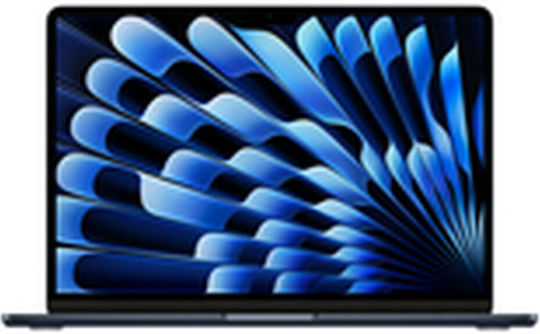 Apple MacBook Air 13" (2024) 13.6" Retina Display (M3-8-core/16GB/512GB SSD) Midnight (FR Keyboard) view 3