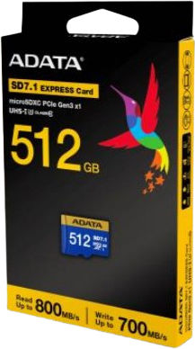 Adata microSDXC 512GB Class 10 U3 UHS-II 视图 2