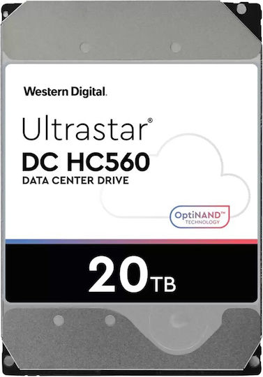 Western Digital Ultrastar DC HC560 SE 20TB HDD Hard Drive 3.5" SAS 3.0 7200rpm with 512MB Cache for NAS / Server 0F38652 view 2