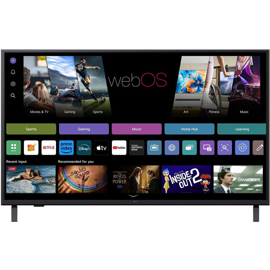 LG Smart Television 43" 4K UHD LED 43UA74003LB HDR (2025) vue 2
