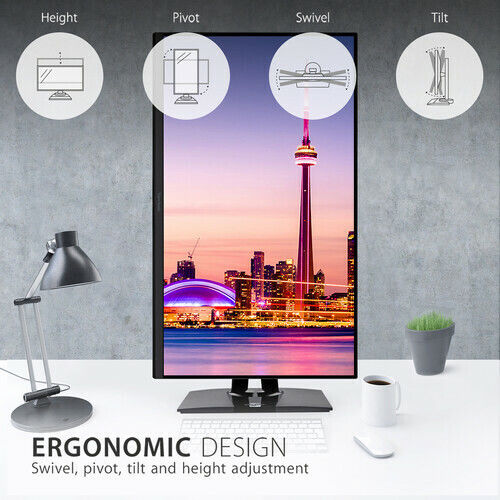 Viewsonic Colorpro IPS HDR Monitor 32" 4K 3840x2160 with Response Time 5ms GTG view 9