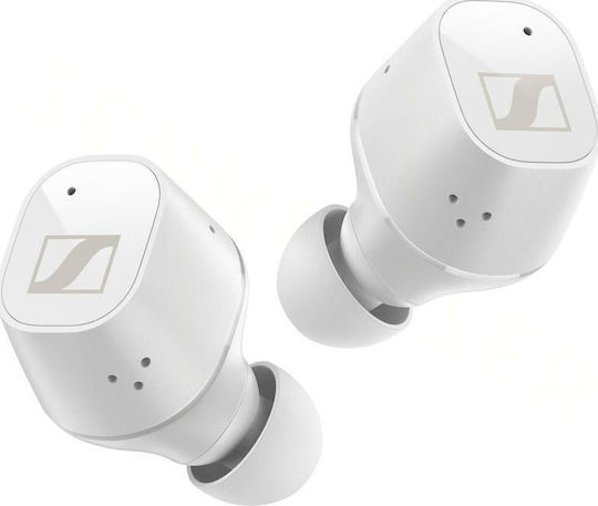 Sennheiser CX Plus True Wireless In-ear Bluetooth Handsfree Earphones with Sweat Resistance and Charging Case White view 3
