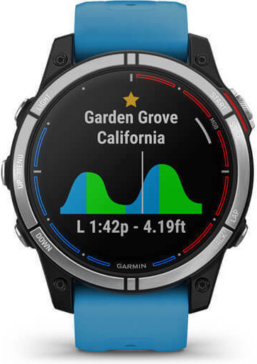 Garmin Quatix 7 Stainless Steel 47mm Waterproof Smartwatch with Heart Rate Monitor (Marine) view 2