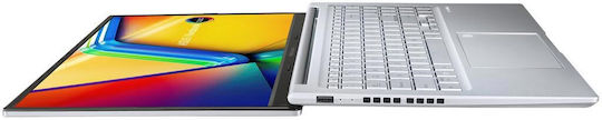 Asus Vivobook 15 M1505YA-OLED-MA364W 15.6" 120Hz (Ryzen 7-7730U/16GB/1TB SSD/W11 Home) Cool Silver (GR Keyboard) Ansicht 4