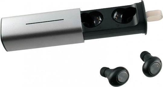 Inspire In-ear Bluetooth Handsfree Earphones with Sweat Resistance and Charging Case Black