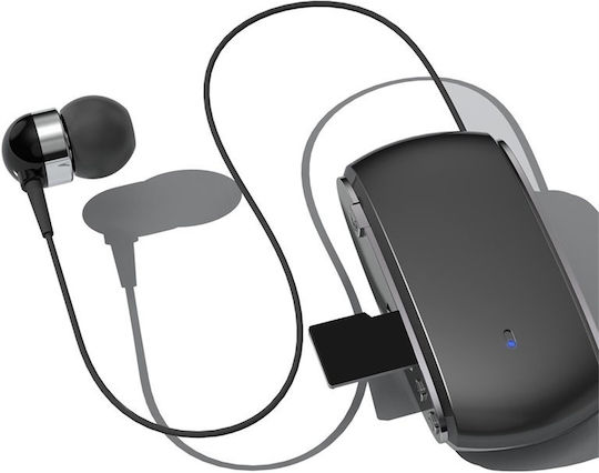 K68 In-ear Bluetooth Handsfree Earphone Lapel Black view 3