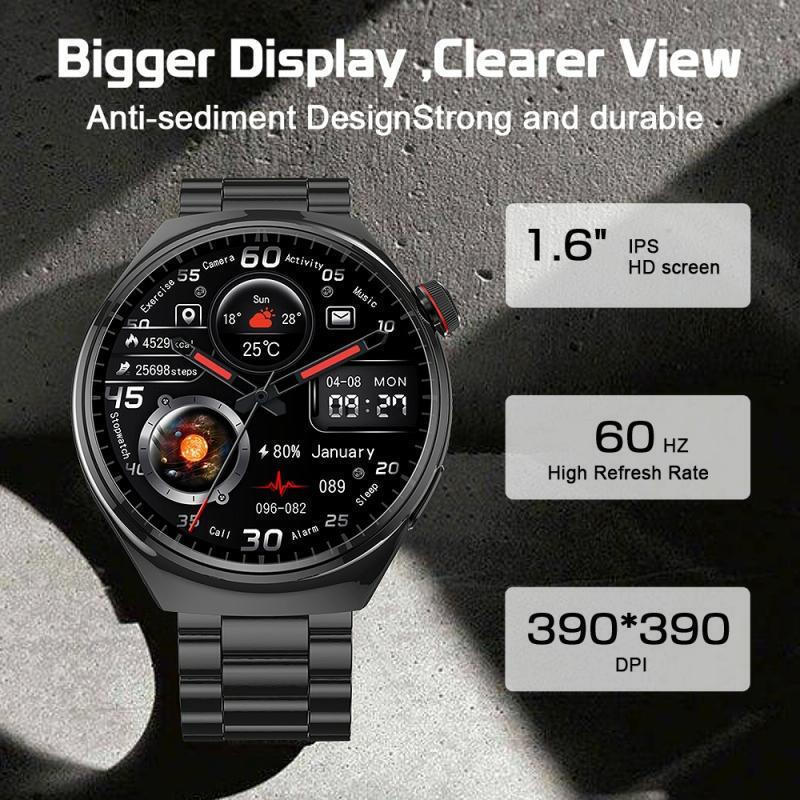 LF38 Smartwatch with Heart Rate Monitor Silver view 4