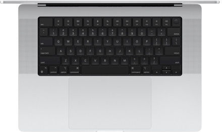 Apple MacBook Pro 16" (2023) 16.2" Retina Display 120Hz (M3-Max 14-core/36GB/1TB SSD) Silver (US Keyboard) vista 2