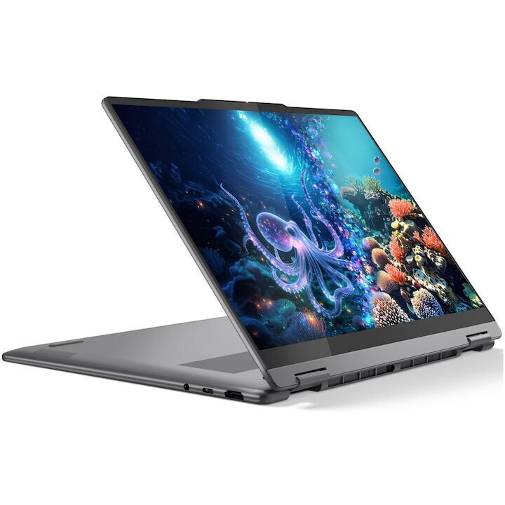 Lenovo Yoga 7 2-in-1 14ILL10 14" OLED FHD+ Touchscreen (Ultra 7-256V/16GB/512GB SSD/W11 Home) Luna Grey (International English Keyboard) view 3