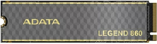 Adata Legend 860 SSD 1TB M.2 Type with PCI Express 4.0 Connection SLEG-860-1000GCS view 1