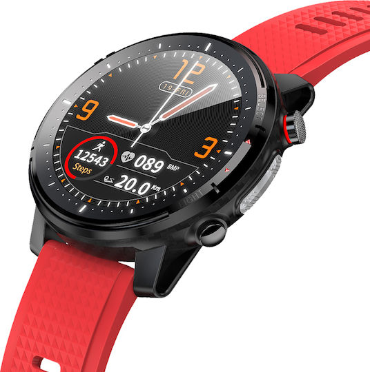 DAS.4 ST08 Smartwatch with Heart Rate Monitor (Black) view 4