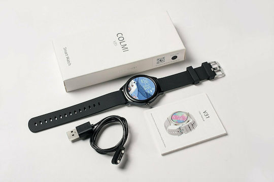 Colmi V31 Smartwatch with Heart Rate Monitor (Black) view 6