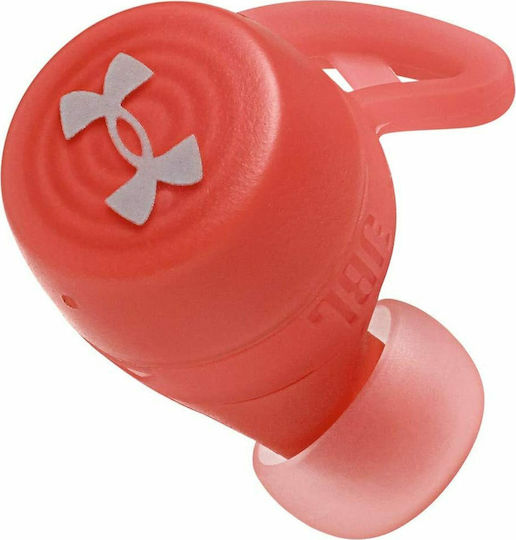JBL UnderArmour Streak In-ear Bluetooth Handsfree Earphones with Sweat Resistance and Charging Case Red view 4
